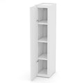 White Shaker Wall Cabinets - 42H - 1 Door / 3 Shelves