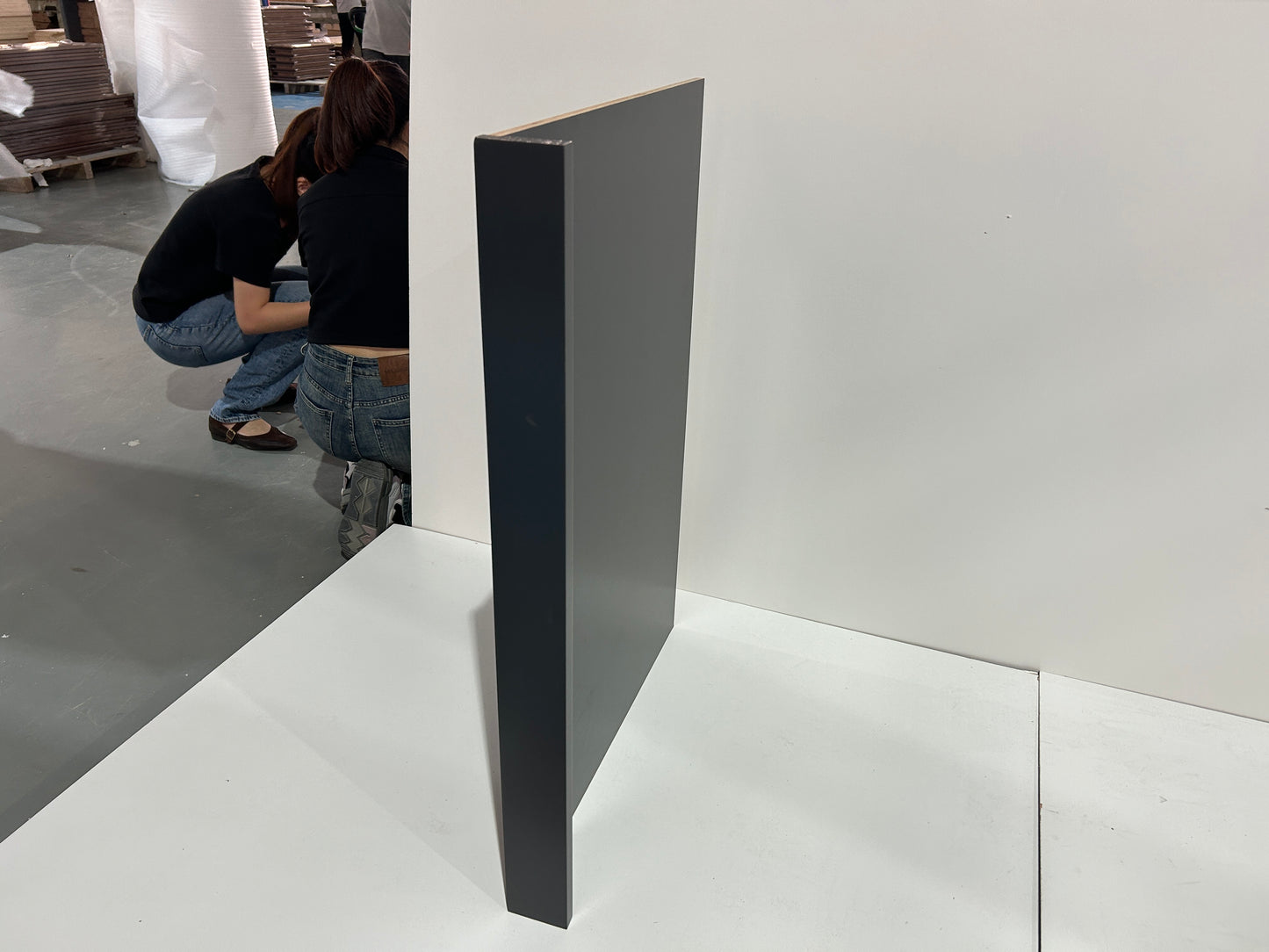 Graphite Shaker Refrigerator and Dishwasher Panel BEP
