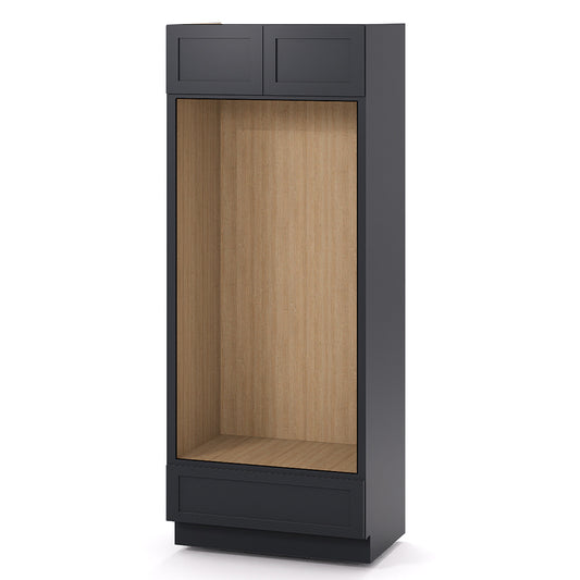 Graphite Shaker Double Oven Cabinets OVD3384