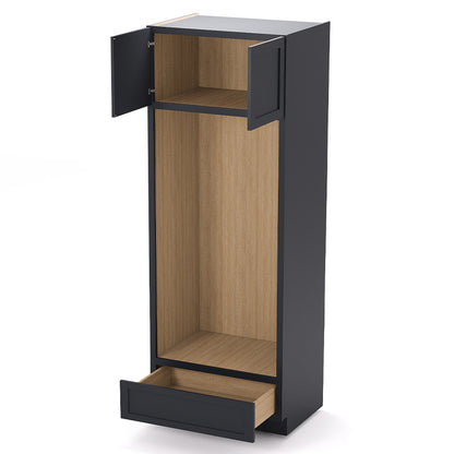 Graphite Shaker Double Oven Cabinets OVD3390