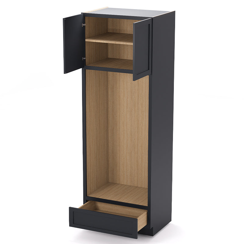 Graphite Shaker Double Oven Cabinets OVD3396