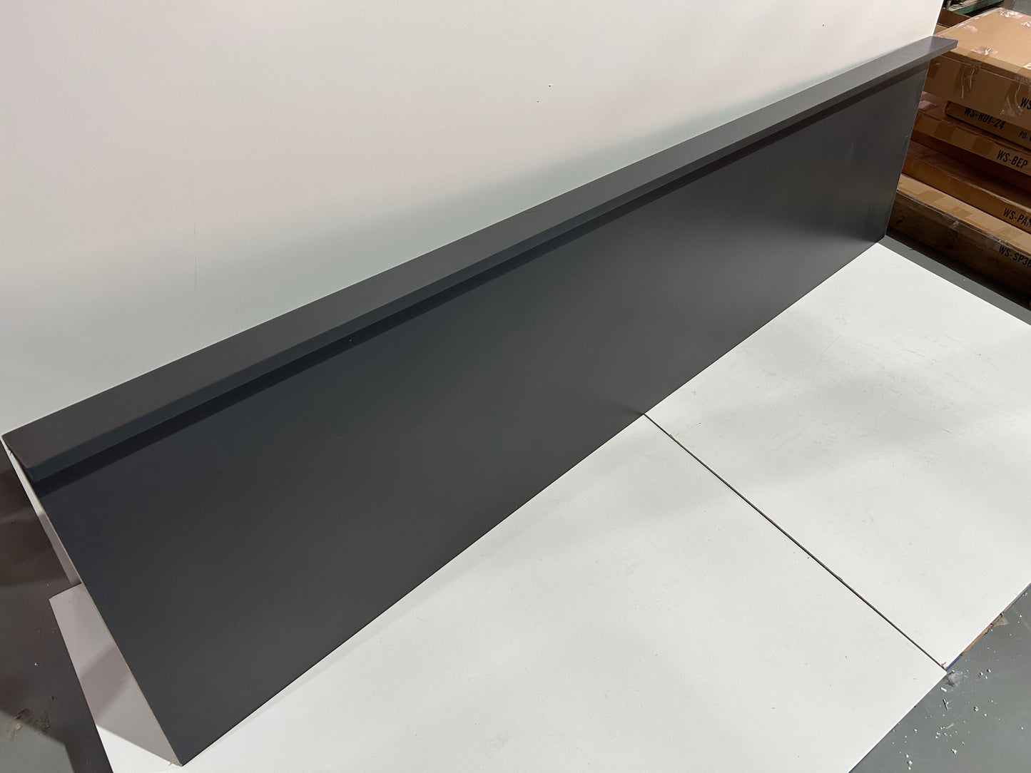 Graphite Shaker Refrigerator and Dishwasher Panel FP24