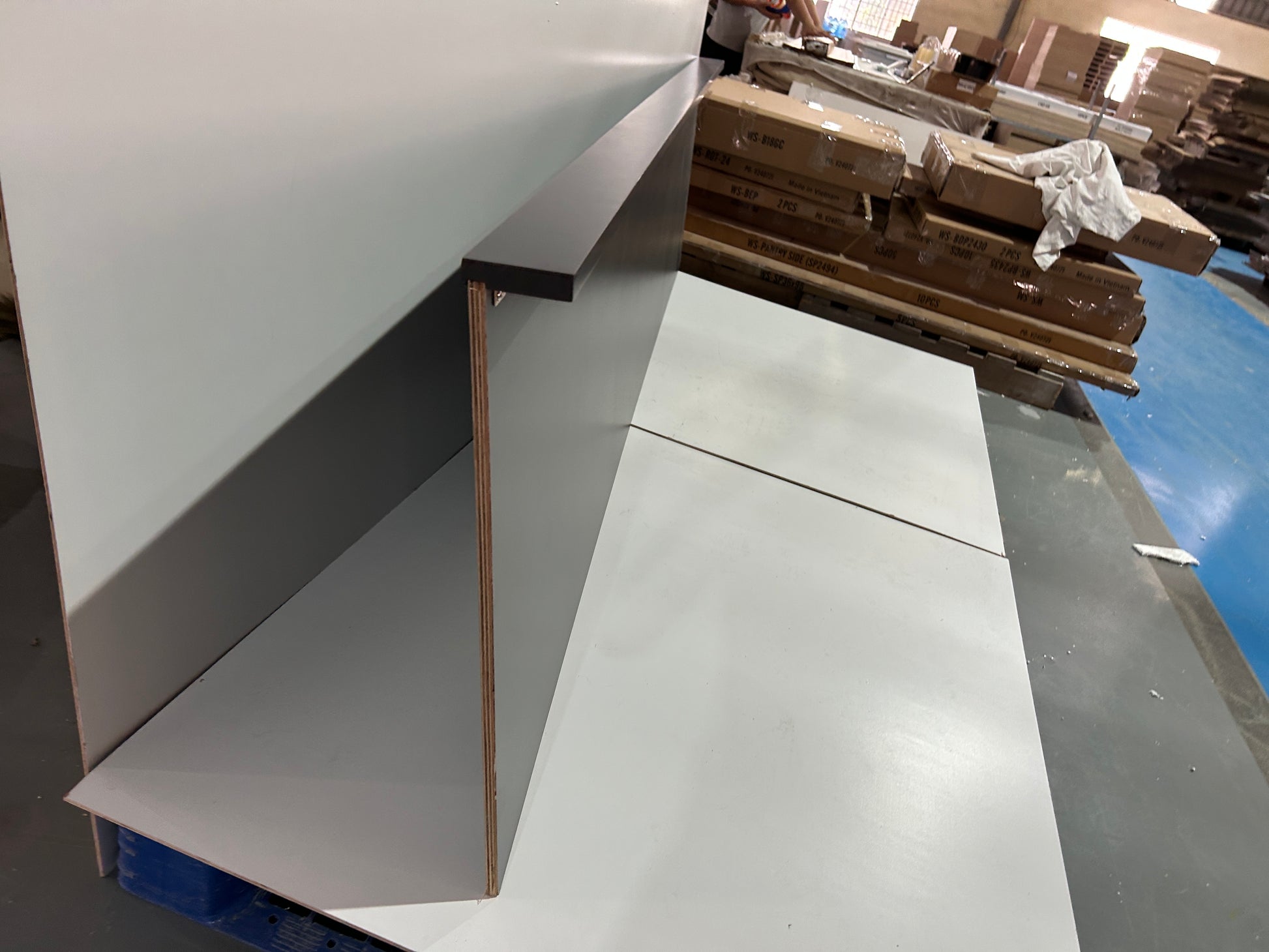 Graphite Shaker Refrigerator and Dishwasher Panel FP24