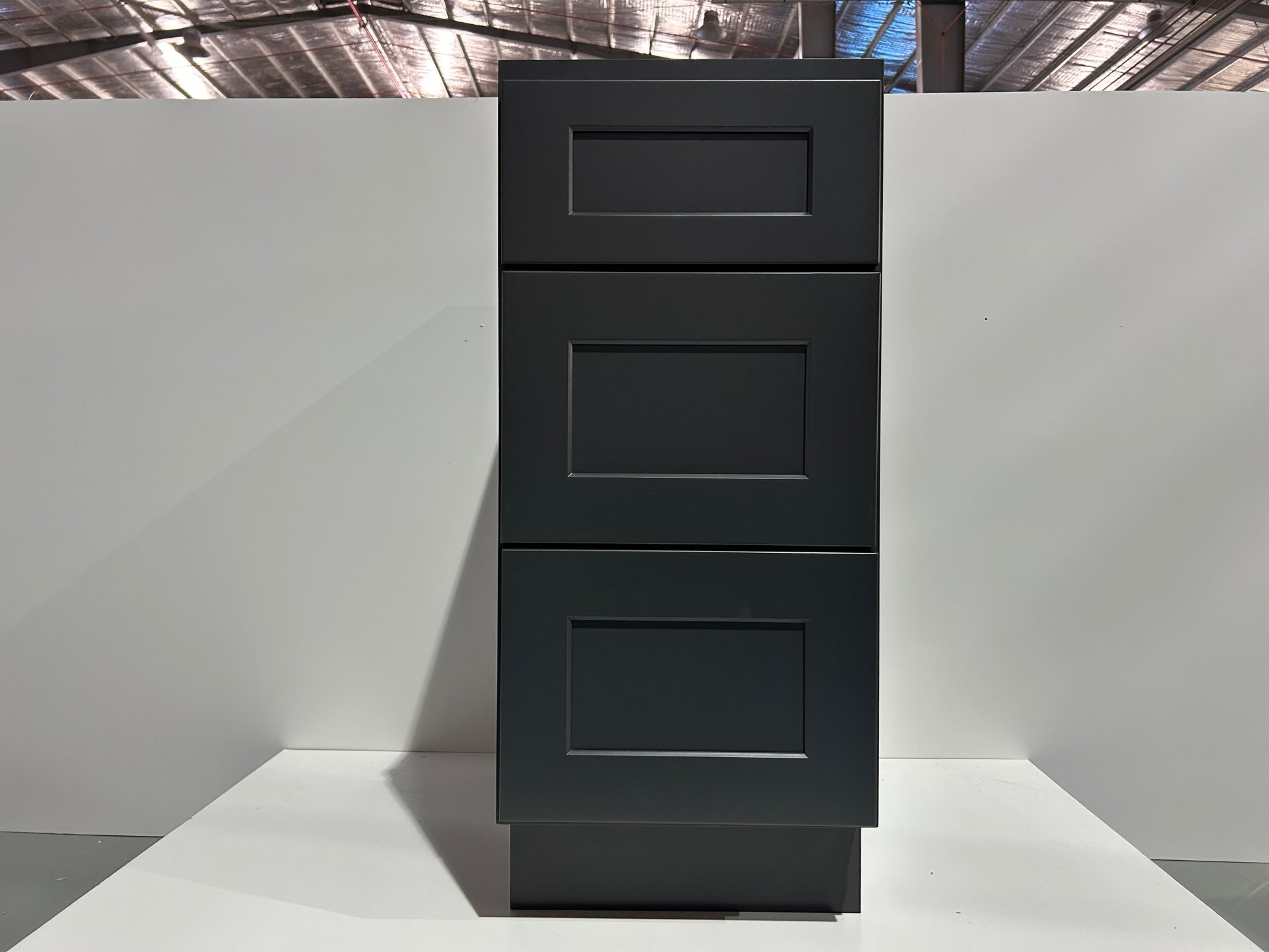 Graphite Shaker Vanity Drawer Cabinets - 3 Drawers VSD1821