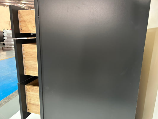 Graphite Shaker Vanity Sink Cabinets - 6 Drawers VSD4821