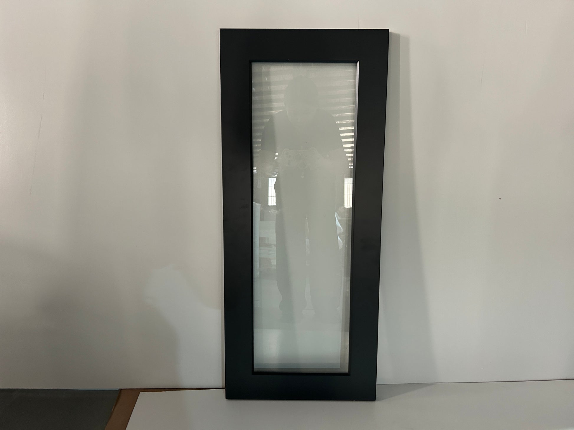 Graphite Shaker Wall Diagonal Cabinets - 30/36H - 1 Door / 2 Shelves WDC243612