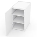 White Shaker Pantry Wall Cabinets