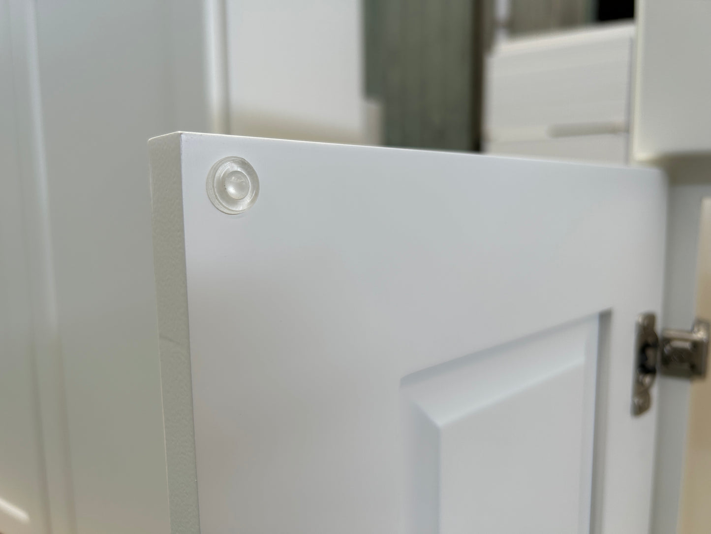 White Shaker Vanity Sink Cabinets - 2 Drawers VSD3621R