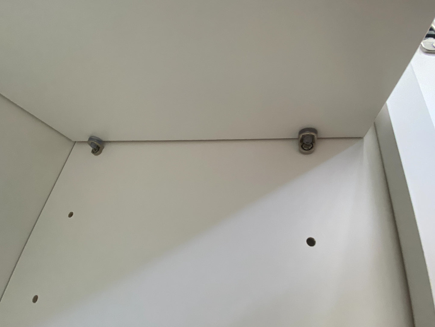 White Shaker Wall Cabinets - 42H - 2 Doors / 3 Shelves W3042