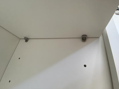 White Shaker Wall Cabinets - 42H - 2 Doors / 3 Shelves W3042