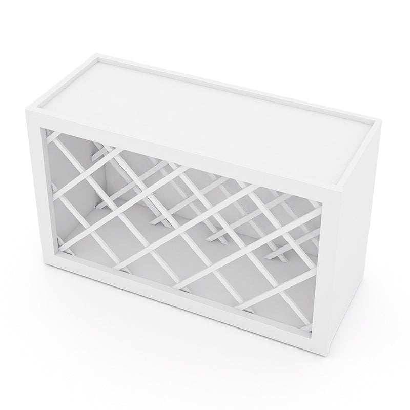 White Shaker Wine Rack WRC3018