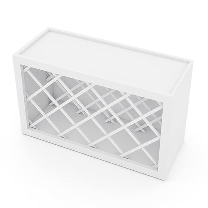 White Shaker Wine Rack WRC3018