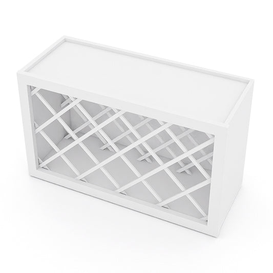 White Shaker Wine Rack WRC3018